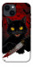 Чохол Horror lucky cat для iPhone 14