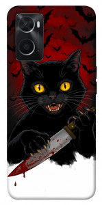 Чехол Horror lucky cat для Oppo A76 4G