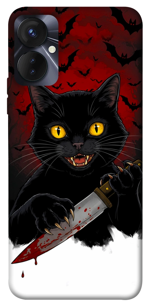 Чохол Horror lucky cat для TECNO Spark 9 Pro
