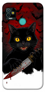 Чехол Horror lucky cat для TECNO Pop 5
