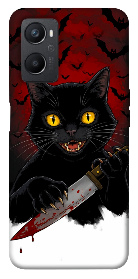 Чохол Horror lucky cat для Oppo A96