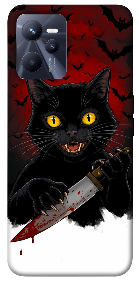 Чохол Horror lucky cat для Realme C35