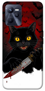Чехол Horror lucky cat для Realme C35