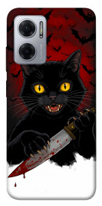Чехол Horror lucky cat для Xiaomi Redmi Note 11E