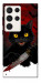 Чехол Horror lucky cat для Galaxy S23 Ultra