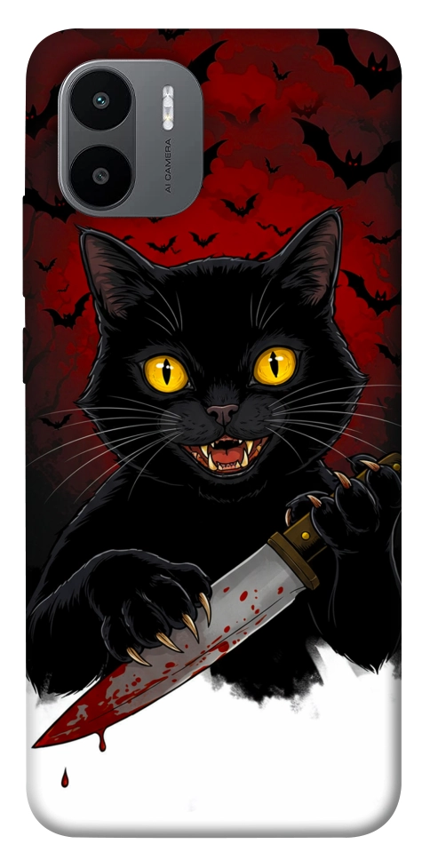 Чехол Horror lucky cat для Xiaomi Redmi A1+