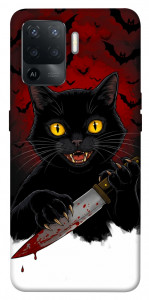 Чохол Horror lucky cat для Oppo Reno 5 Lite