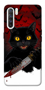 Чохол Horror lucky cat для Oppo Reno 3
