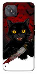 Чехол Horror lucky cat для Oppo A92s