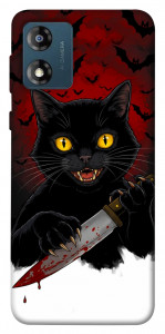 Чохол Horror lucky cat для Motorola Moto E13