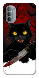 Чехол Horror lucky cat для Motorola Moto G31