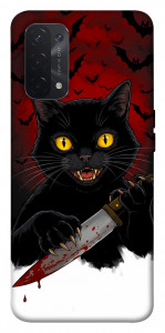 Чехол Horror lucky cat для Oppo A54 5G