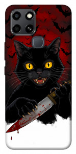 Чохол Horror lucky cat для Infinix Smart 6