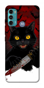 Чехол Horror lucky cat для Motorola Moto G60