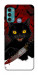 Чехол Horror lucky cat для Motorola Moto G60