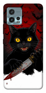 Чехол Horror lucky cat для Motorola Moto G72