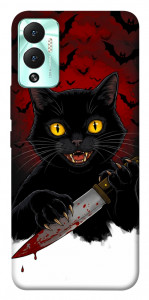 Чохол Horror lucky cat для Infinix Hot 12 Play