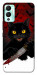 Чехол Horror lucky cat для Infinix Hot 12 Play