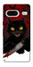 Чехол Horror lucky cat для Google Pixel 7