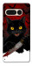 Чехол Horror lucky cat для Google Pixel 7 Pro