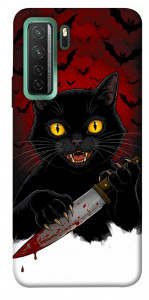 Чехол Horror lucky cat для Huawei nova 7 SE