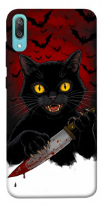 Чохол Horror lucky cat для Huawei Y6 Pro (2019)