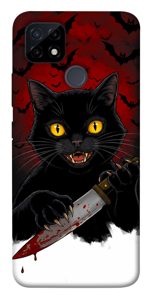 Чохол Horror lucky cat для Realme C12