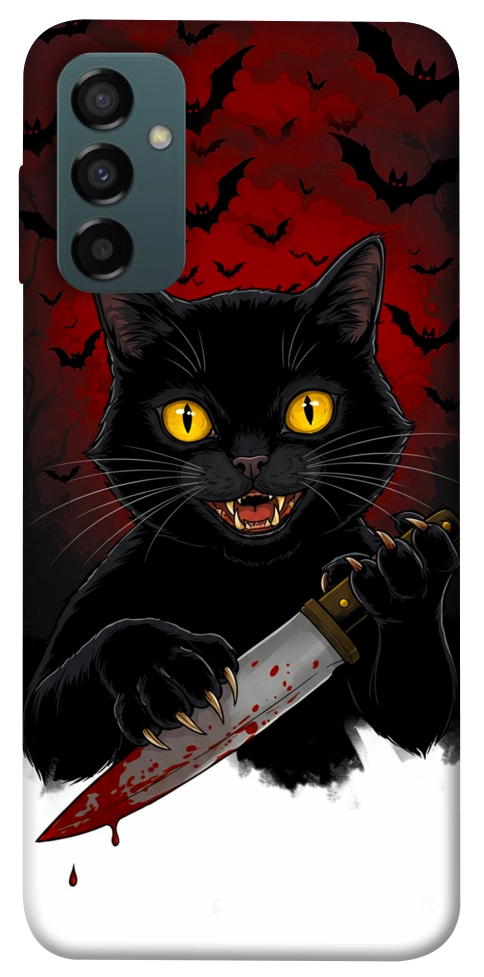 Чохол Horror lucky cat для Galaxy M14 5G