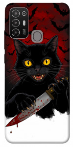 Чехол Horror lucky cat для ZTE Blade A52