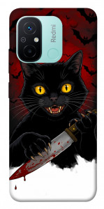Чехол Horror lucky cat для Xiaomi Redmi 12C