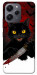 Чехол Horror lucky cat для Xiaomi Redmi 12