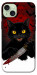 Чохол Horror lucky cat для iPhone 15 Plus