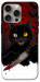 Чехол Horror lucky cat для iPhone 15 Pro Max
