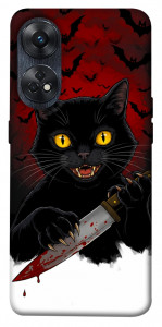 Чохол Horror lucky cat для Oppo Reno 8 T 4G