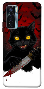 Чехол Horror lucky cat для TECNO Camon 17 Pro