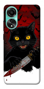 Чохол Horror lucky cat для Oppo A78 4G