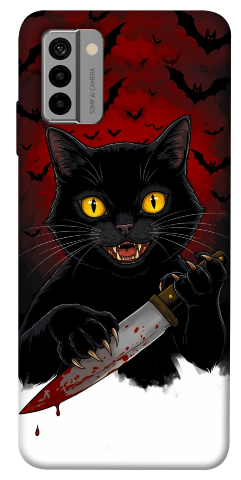 Чехол Horror lucky cat для Nokia G22