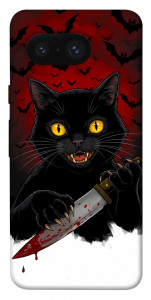 Чехол Horror lucky cat для Google Pixel 8