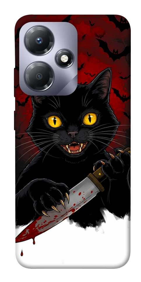 Чохол Horror lucky cat для Infinix Hot 30 Play