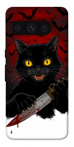 Чехол Horror lucky cat для Google Pixel 8 Pro