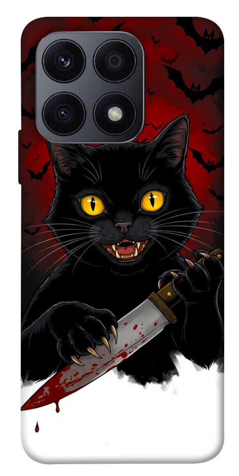 Чехол Horror lucky cat для Huawei Honor X8a
