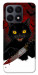 Чехол Horror lucky cat для Huawei Honor X8a