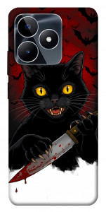 Чехол Horror lucky cat для Realme C53