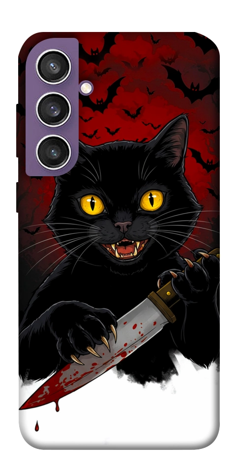 Чехол Horror lucky cat для Galaxy S23 FE