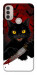 Чехол Horror lucky cat для Motorola Moto E30