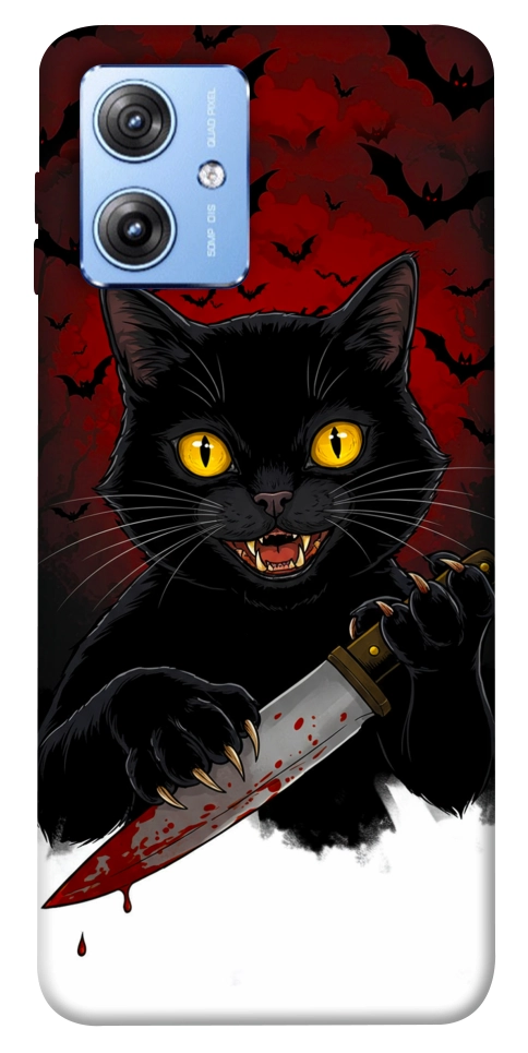 Чохол Horror lucky cat для Motorola Moto G84