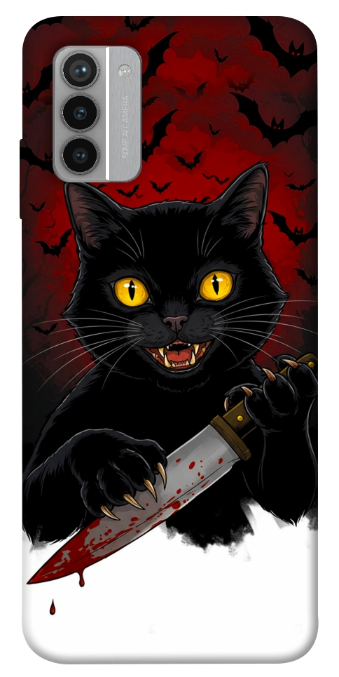 Чехол Horror lucky cat для Nokia G42