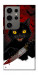 Чехол Horror lucky cat для Galaxy S24 Ultra