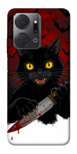 Чехол Horror lucky cat для Huawei Honor X7a