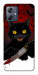 Чехол Horror lucky cat для Motorola Moto G54
